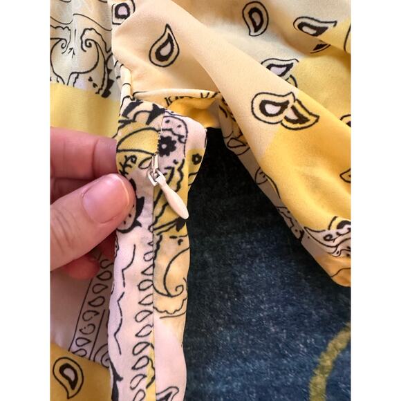 Staud Milla Printed Mini Dress Size 10 - Picture 4 of 6